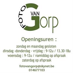 Foto Van Gorp, Arendonk openingstijden