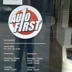 AutoFirst - Auto's Maes, Balen openingstijden