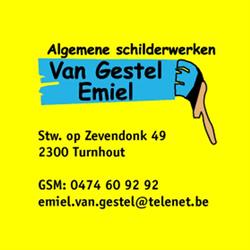 Schilderwerken Van Gestel Emiel, Turnhout openingstijden