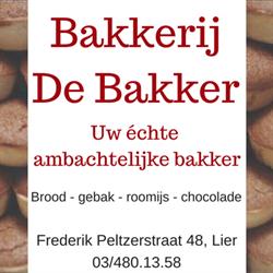 Bakkerij Bakker Guy, Lier openingstijden