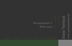Audio Video Verriest, Menen openingstijden