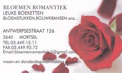 Bloemen Romantiek, Mortsel openingstijden