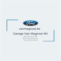 Ford Garage Van Megroot nv, Wachtebeke openingstijden
