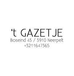 't gazetje, Neerpelt openingstijden