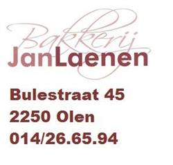 Bakkerij Laenen, Olen openingstijden
