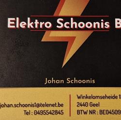 ELEKTRO SCHOONIS, Geel openingstijden