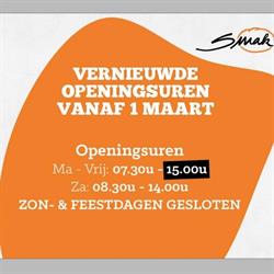 Smak'In bvba, Sint-Truiden openingstijden