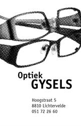 Gysels Optiek / optiek Elke, Lichtervelde openingstijden
