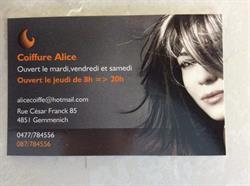 Alice Coiffure, Fleurus openingstijden