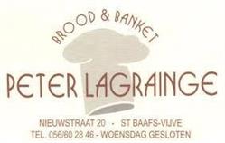 Brood en Banket Peter Lagrainge, Wielsbeke openingstijden
