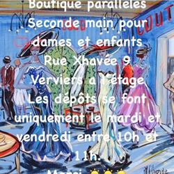Parallèles, Verviers openingstijden
