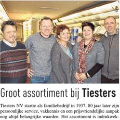 Tiesters J., Maasmechelen openingstijden