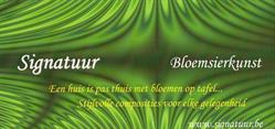 Signatuur, De Pinte openingstijden
