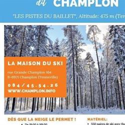 Ski de Fond de Champlon, openingstijden