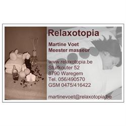 Relaxotopia, Waregem openingstijden