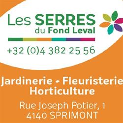 Serres du Fond Leval, Sprimont openingstijden