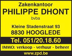 Dhont Philippe Zakenkantoor bvba, Hooglede openingstijden
