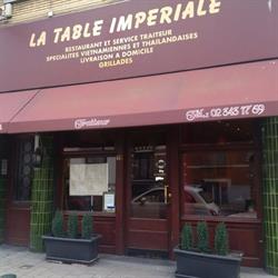 La Table Impériale, Ukkel openingstijden