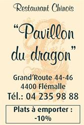 Pavillon Du Dragon, Flémalle openingstijden