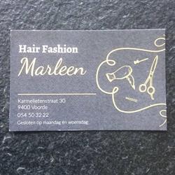 Kapsalon Hair Fashion M D, Ninove openingstijden