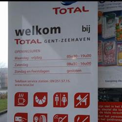 Total Station Belmos, Gent openingstijden