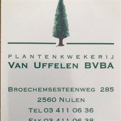 Plantenkwekerij Van Uffelen B.v.b.a., Nijlen openingstijden