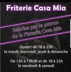CASA MIA, Vedrin openingstijden