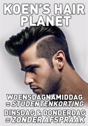 Koen's Hair Planet, Ternat openingstijden