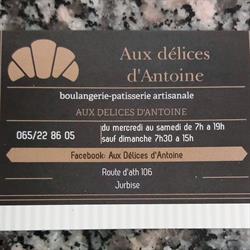 Delices D'antoine (Aux), Jurbise openingstijden