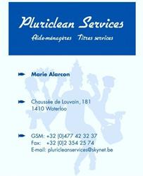 Pluriclean Services Sprl Waterloo - Braine L'alleud Waterloo - openingstijden