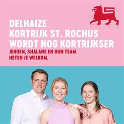 Delhaize St. Rochus Courtrai Kortrijk - openingstijden
