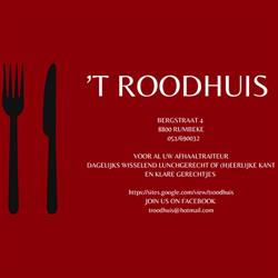 't Roodhuis, Rumbeke openingstijden