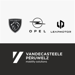 Peugeot & Opel Vandecasteele Péruwelz (Péruwelz Automobiles), openingstijden