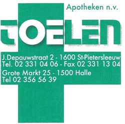 Toelen Apotheek, Sint-Pieters-Leeuw openingstijden