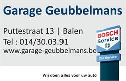 Bosch Car Service - Garage Geubbelmans Joram, Balen openingstijden