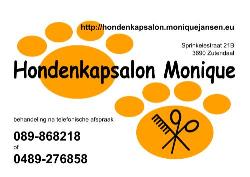 Hondenkapsalon Monique Trimsalon Centrum Zutendaal - openingstijden