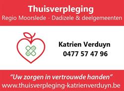 Thuisverpleging Katrien Verduyn, Moorslede openingstijden
