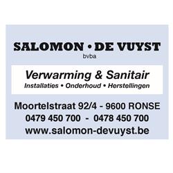 Salomon-De Vuyst, Ronse openingstijden