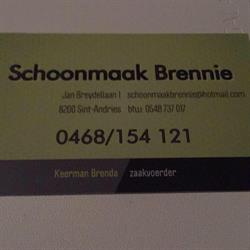 Schoonmaak Brennie, Brugge openingstijden