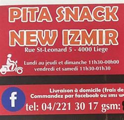 New Pita izmir, Luik openingstijden
