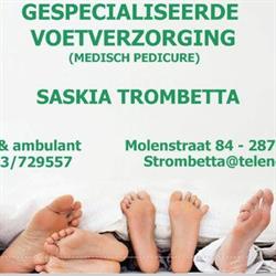 Gespecialiseerde voetverzorging Saskia Trombetta, Puurs openingstijden