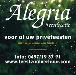 Alegria, Beernem openingstijden