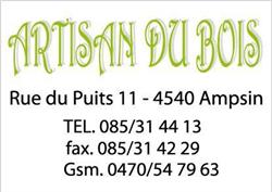 artisan du bois, Amay openingstijden