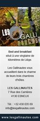 B&B Les Gallinautes, Esneux openingstijden