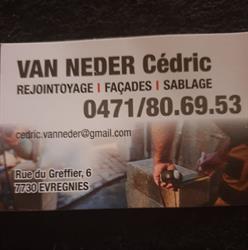 Van Neder Cedric, Steenput openingstijden