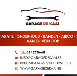 Garage de Kaai, Turnhout openingstijden