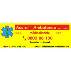 Assist' Ambulance, Brussel openingstijden