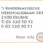 Kinderdagverblijf Kinderkasteeltje, Deurne openingstijden