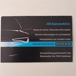 JSB Automobiles, Andenne openingstijden