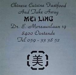 Mei Ling Chinees Oostende, openingstijden
